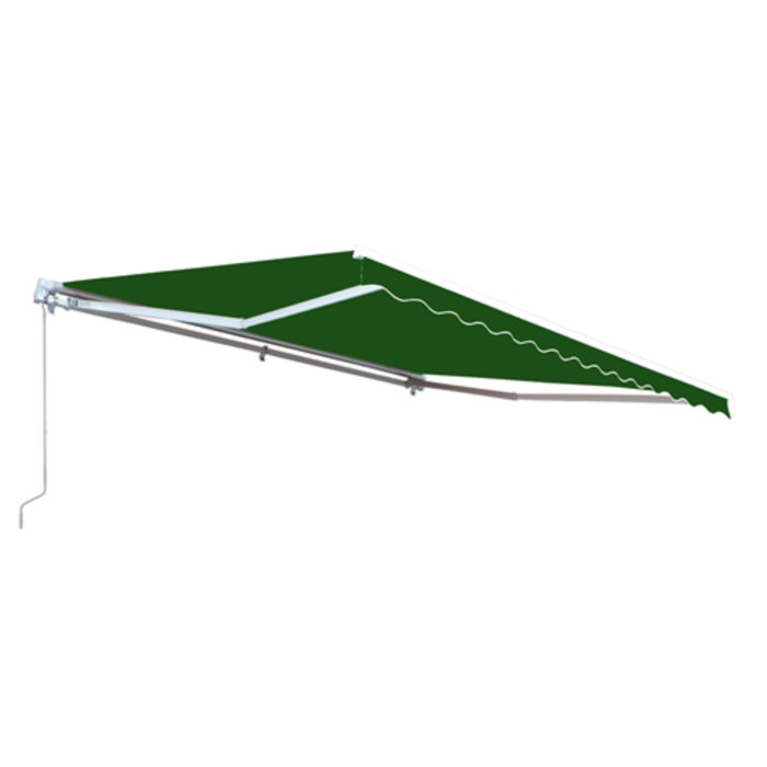 ALEKO 8'' Polyester Cover Motorized Retractable Patio Awning & Reviews